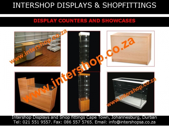 INTERSHOP DISPLAYS AND SHOPFITTINGS - display desks