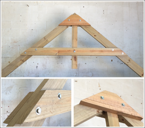 Pennypinchers Trusses WC - Exposed Bolted Truss Design